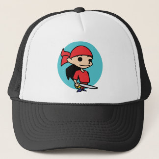 Boné Menina do pirata