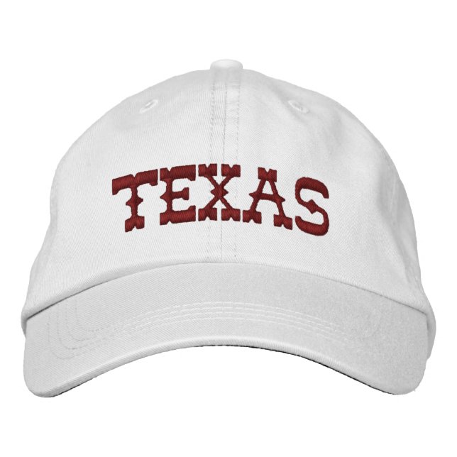 Boné Menina do Texas com bordado personalizado (Frente)