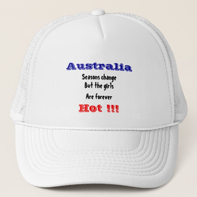 Boné Meninas da Austrália (Frente)