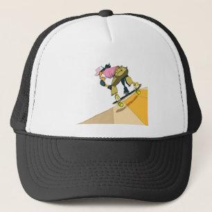 Boné Meninas Skate Também - Chapéu