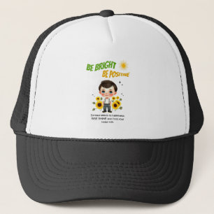 Boné Menino com girassol