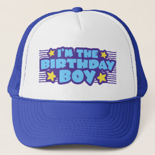 Boné Menino do aniversário