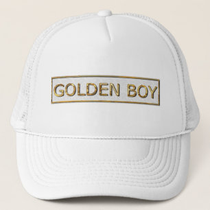 BONÉ MENINO DOURADO