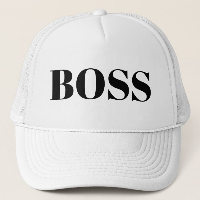 Boné Mens Fashion Engraçado Novelty Baseball BOSS (Frente)