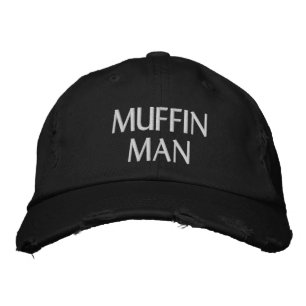 Boné Mens Fashion Engraçado Novelty MUFFIN MAN