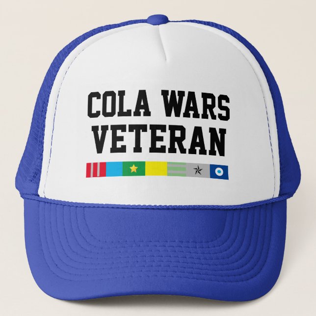 Boné Mens Sportjura Baseball COLA WARS VETERAN Trucker (Frente)