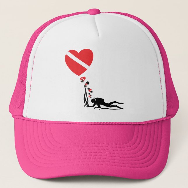Boné MERGULHADOR do amor (Frente)