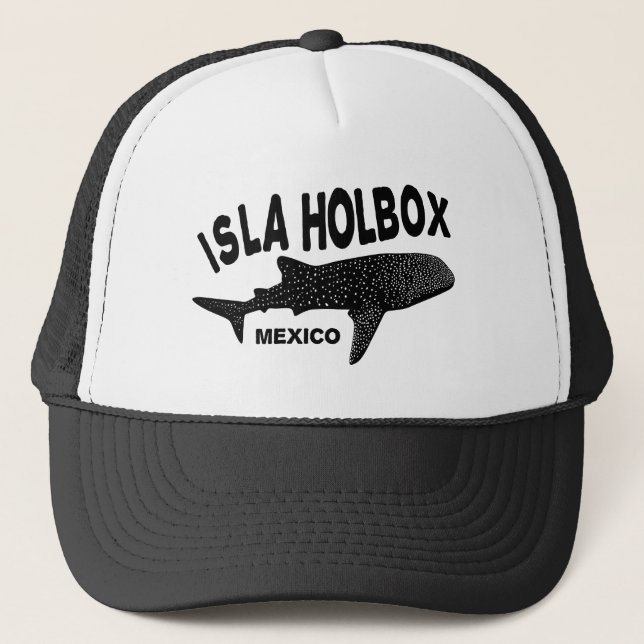 Boné Mergulho com Tubarões-Baleia Isla Holbox México (Frente)