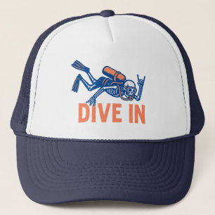 Boné Mergulho Scuba