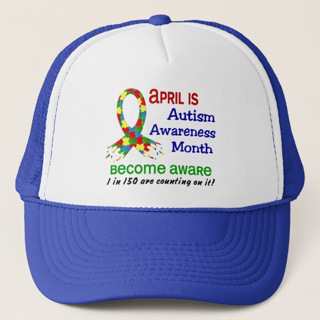 BONÉ MÊS ABRIL DA CONSCIÊNCIA DO AUTISMO (Frente)