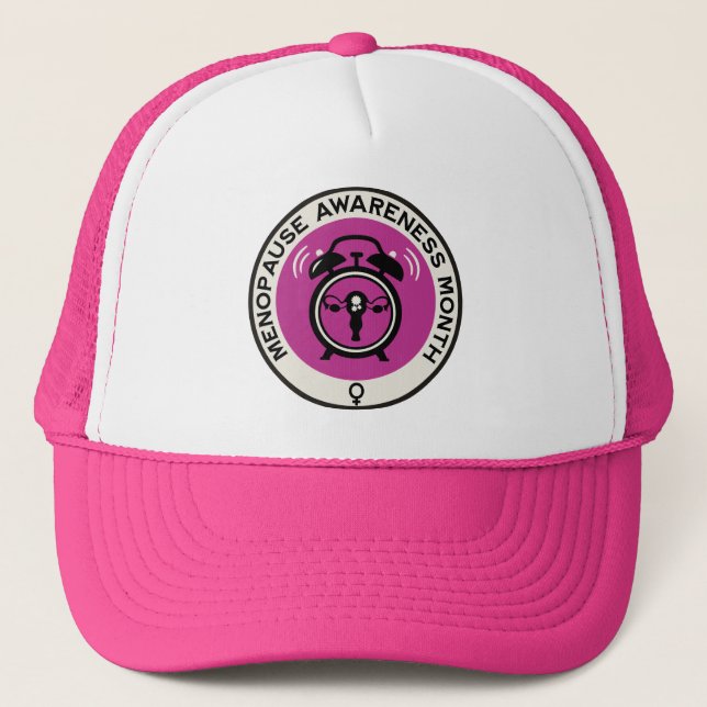 Boné Mês Mundial da Menopausa (Frente)
