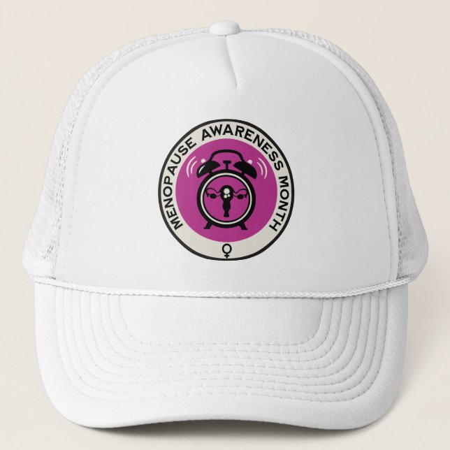 Boné Mês Mundial da Menopausa (Frente)