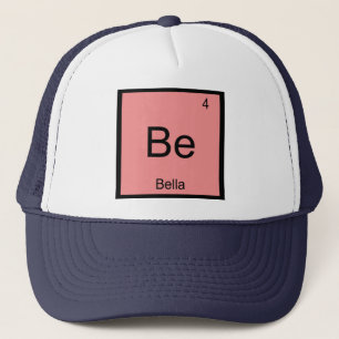 Boné Mesa Periódica do Elemento de Química de Bella N
