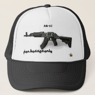 Boné Meu chefe AK - 47 para sua cara