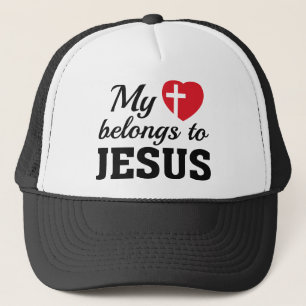 Boné Meu Coração Pertence A Jesus