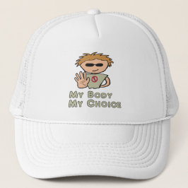 Boné Meu Corpo Minha Escolha