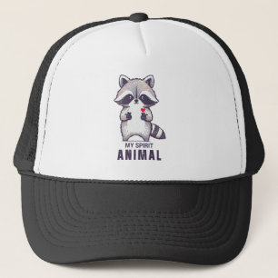 Boné Meu Espírito Animal Raccoon