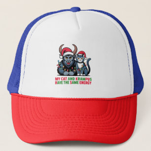 Boné Meu Gato e o Krampus Têm a Mesma Energia Divertida