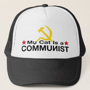 Boné Meu gato é um COMUNISTA