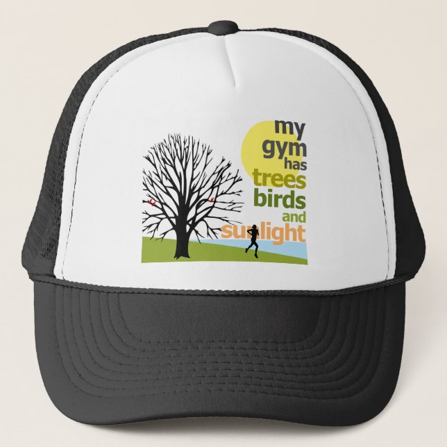 Boné Meu Gym tem árvores (Frente)