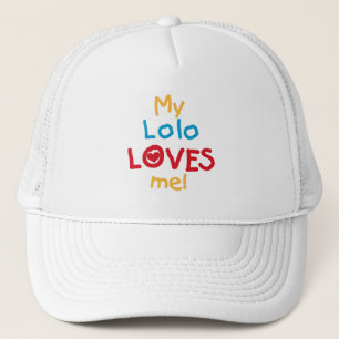 Boné Meu Lolo me ama T-shirts e presentes