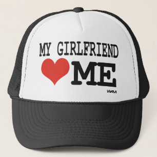 Boné Meu namorada ama-me