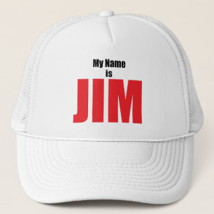 Boné Meu nome é Jim