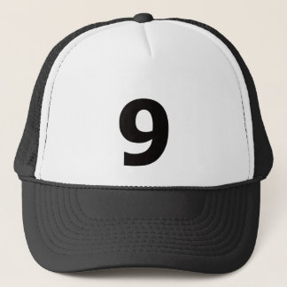 Boné Meu número é 9!