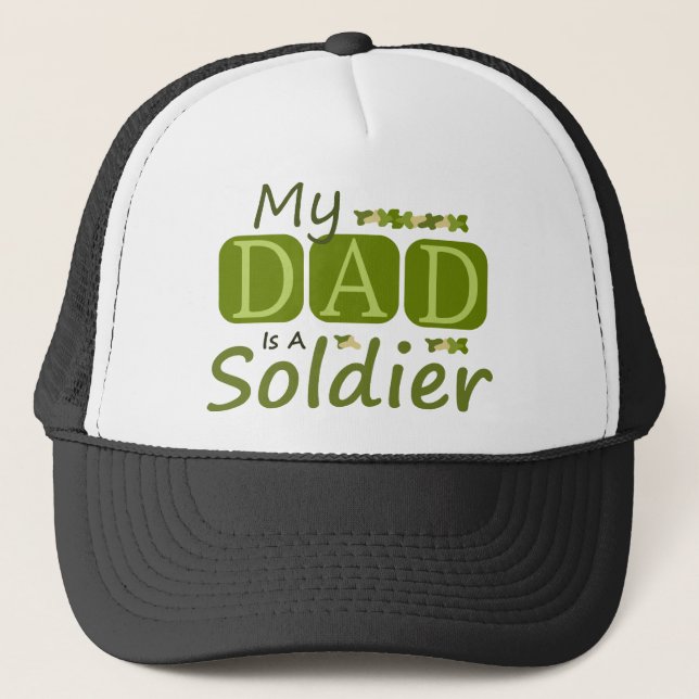 Boné Meu Pai É Um Soldado (Frente)