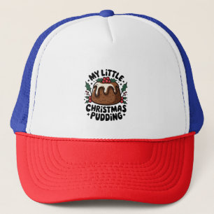 Boné Meu Pequeno Pudim de Natal Gravidez de Natal
