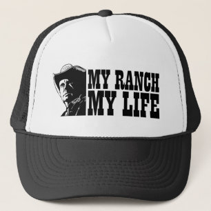 Boné Meu rancho minha vida, presente para um fazendeiro