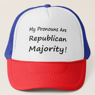 Boné Meus pronomes são maioria Republicana