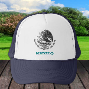 Boné México e México emblema da águia, moda da bande
