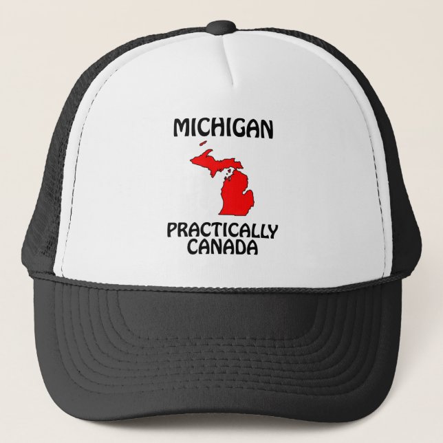 Boné Michigan - Praticamente Canadá (Frente)
