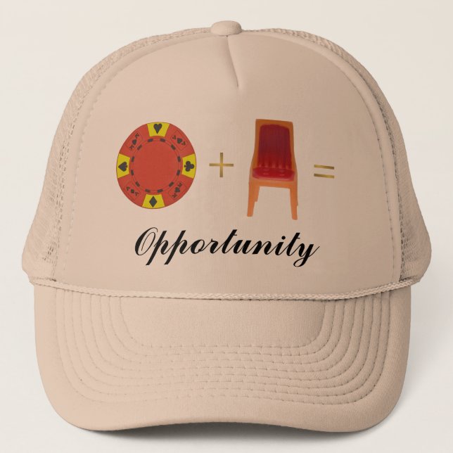 Boné Microplaqueta e uma cadeira (Frente)