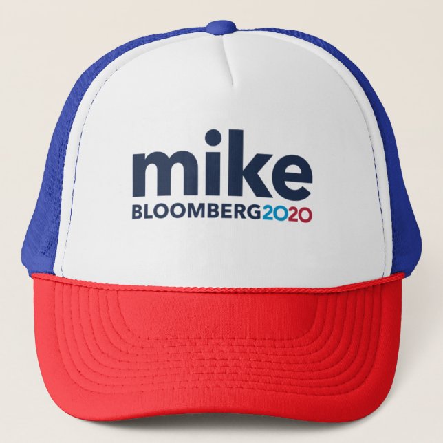 Boné Mike Bloomberg para o Presidente 2020 (Frente)
