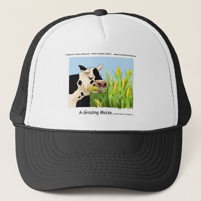 Boné Milho De Explorações Agrícolas (Camisetas De Cartõ (Frente)