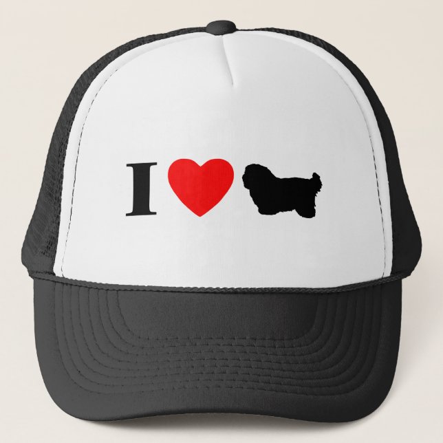 Boné Mim Amor Cotons de Tulear Chapéu (Frente)