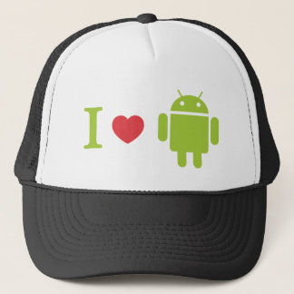 Boné Mim Android do coração