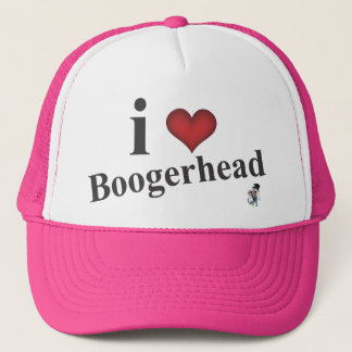 Boné mim boogerhead do coração