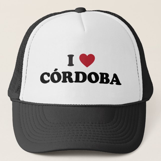 Boné Mim coração Córdoba Argentina (Frente)