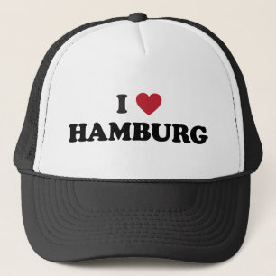 Boné mim coração Hamburgo Alemanha