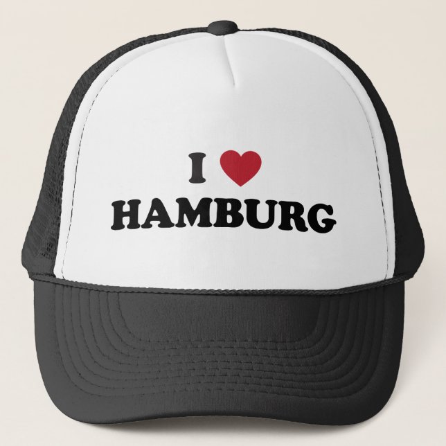 Boné mim coração Hamburgo Alemanha (Frente)