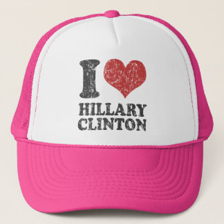 Boné Mim coração Hillary Clinton retro