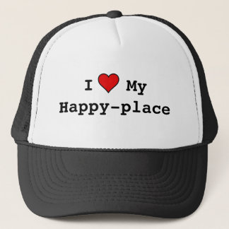 Boné Mim coração meu feliz-lugar