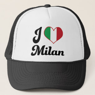 Boné Mim coração Milão Italia (amor)