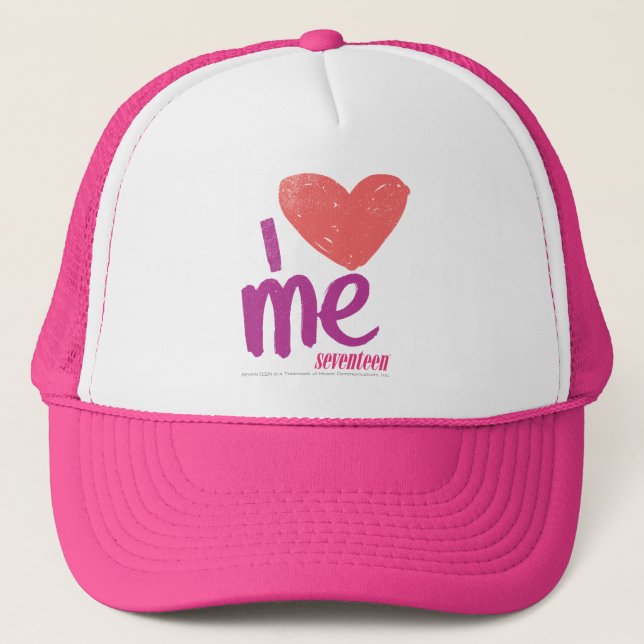 Boné Mim coração mim cor-de-rosa/roxo (Frente)