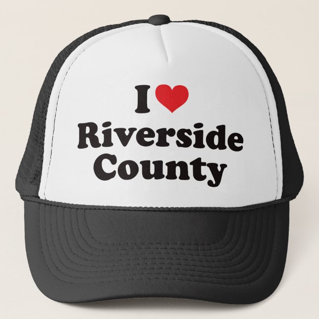 Boné Mim coração Riverside County (Frente)