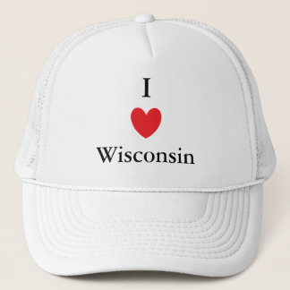 Boné Mim coração Wisconsin