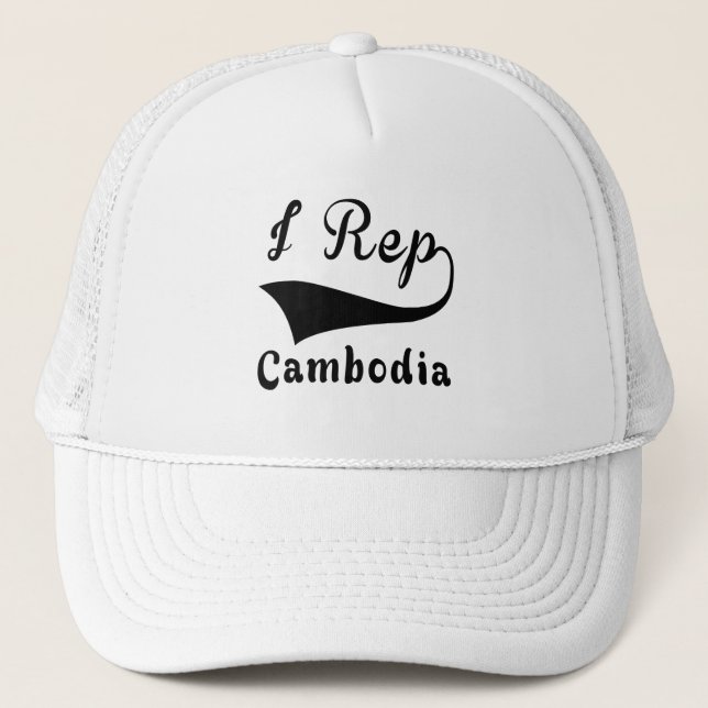 Boné Mim representante Cambodia (Frente)